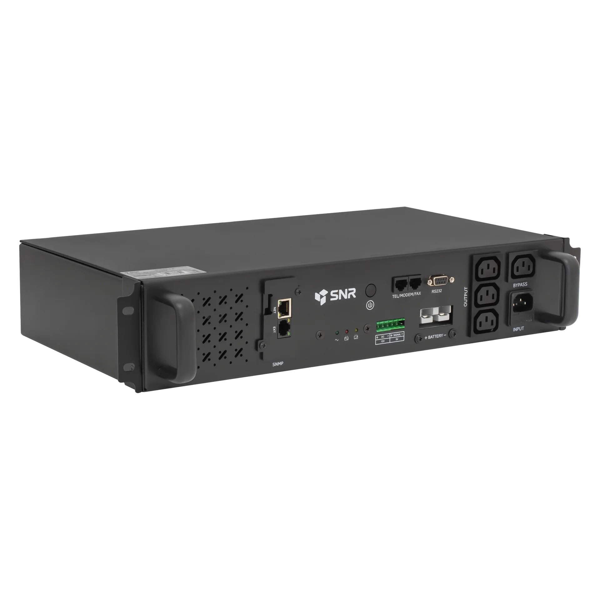 SNR-UPS-LIRM-500-X-SNMP источник бесперебойного питания Line-Interactive, 500 VA, Rackmount, без встроенных АКБ (ток заряда 4А) c SNMP картой SNR-UPS-LIRM-500-X-SNMP источник бесперебойного питания Line-Interactive, 500 VA, Rackmount, без встроенных АКБ (ток заряда 4А) c SNMP картой