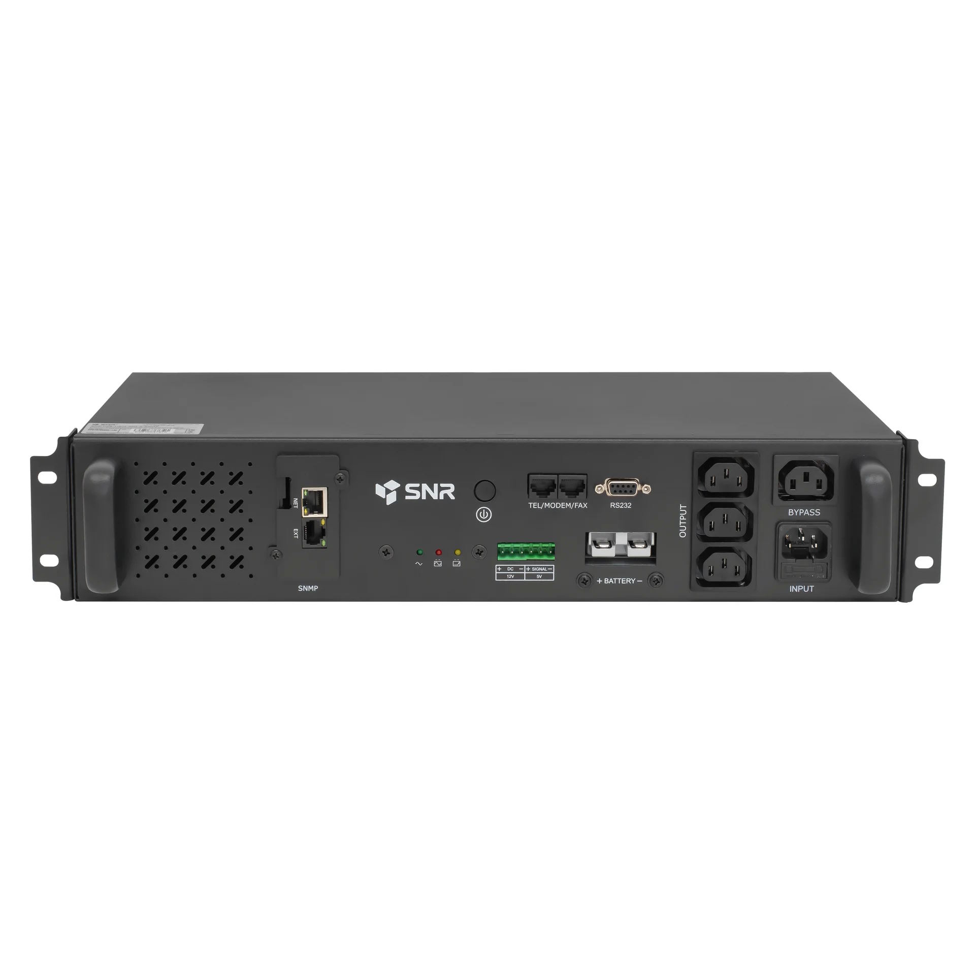 SNR-UPS-LIRM-500-X-SNMP источник бесперебойного питания Line-Interactive, 500 VA, Rackmount, без встроенных АКБ (ток заряда 4А) c SNMP картой SNR-UPS-LIRM-500-X-SNMP источник бесперебойного питания Line-Interactive, 500 VA, Rackmount, без встроенных АКБ (ток заряда 4А) c SNMP картой