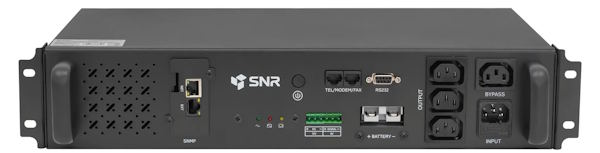 Рисунок 1. SNR-UPS-LIRM-500-X-SNMP источник бесперебойного питания Line-Interactive, 500 VA, Rackmount, без встроенных АКБ (ток заряда 4А) c SNMP картой - общий вид лицевой панели Рисунок 1. SNR-UPS-LIRM-500-X-SNMP источник бесперебойного питания Line-Interactive, 500 VA, Rackmount, без встроенных АКБ (ток заряда 4А) c SNMP картой - общий вид лицевой панели