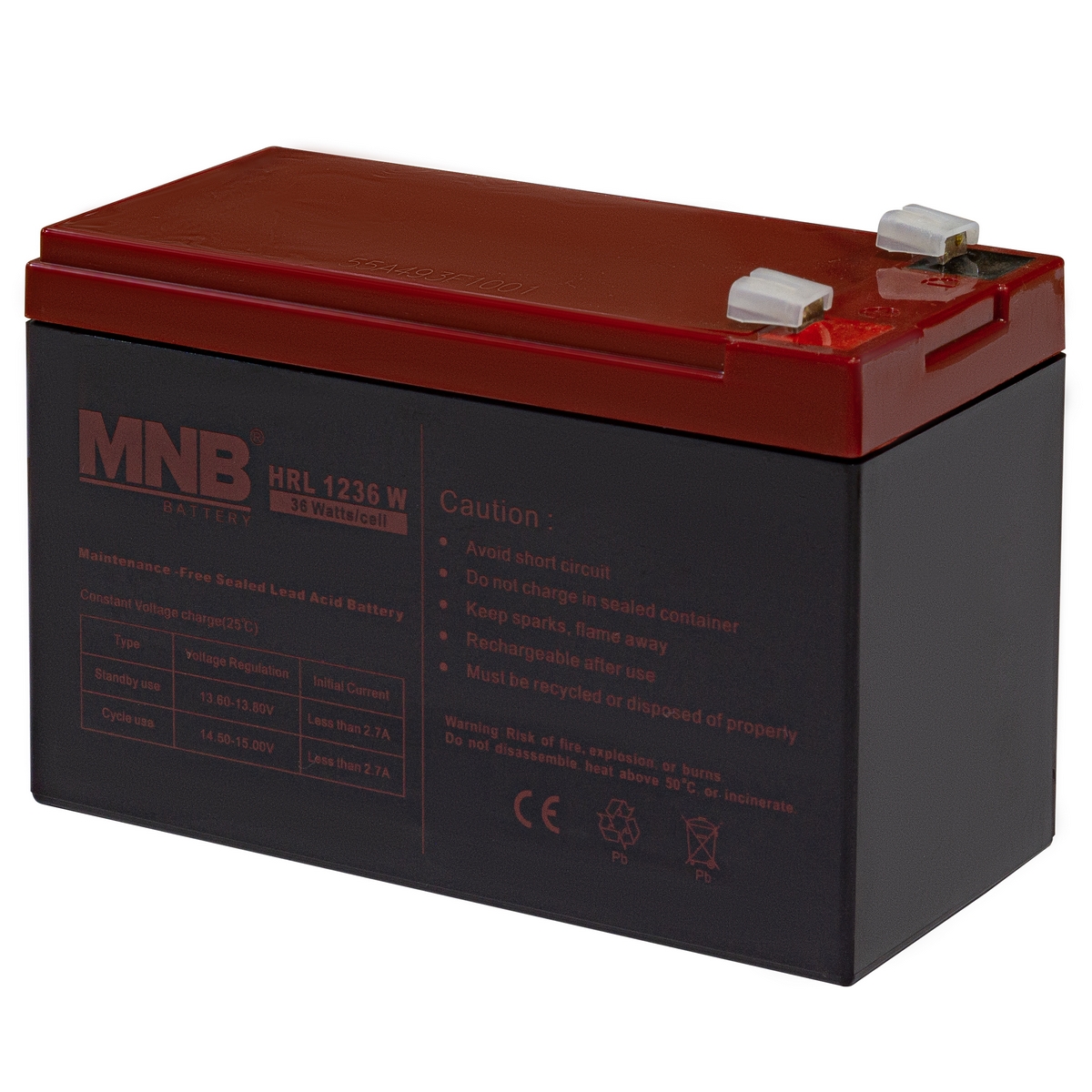 Аккумуляторная батарея MNB Battery HRL 1236 W Аккумуляторная батарея MNB Battery HRL 1236 W