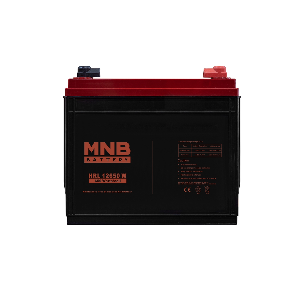 Аккумуляторная батарея MNB Battery HRL 12650 W Аккумуляторная батарея MNB Battery HRL 12650 W