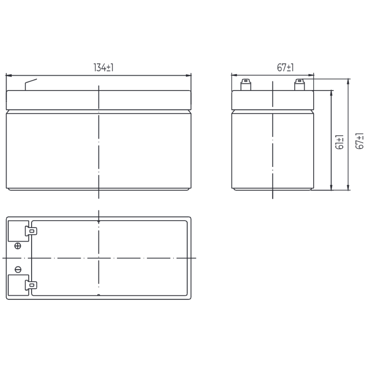 Аккумуляторная батарея MNB Battery MM 12032 Аккумуляторная батарея MNB Battery MM 12032