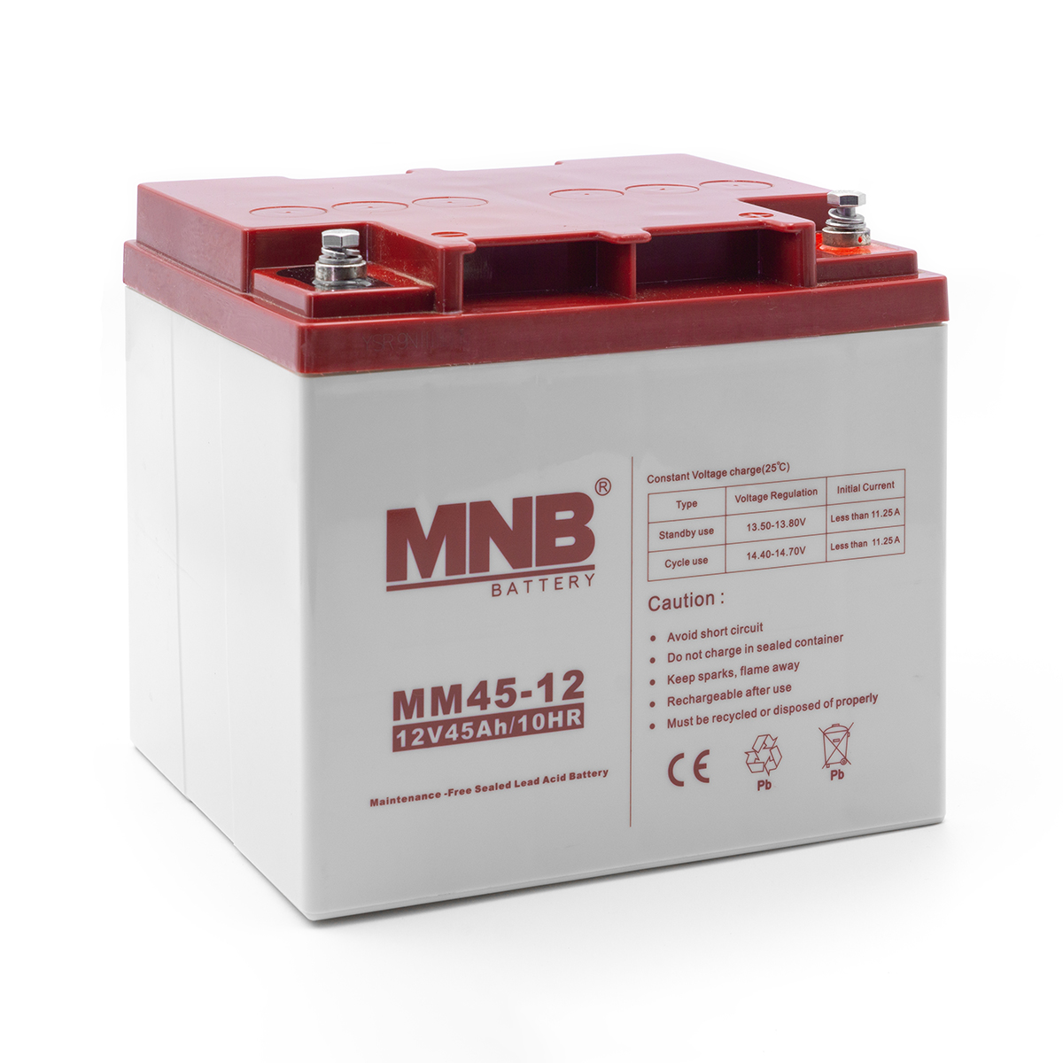 Аккумуляторная батарея MNB Battery MM 45-12 Аккумуляторная батарея MNB Battery MM 45-12