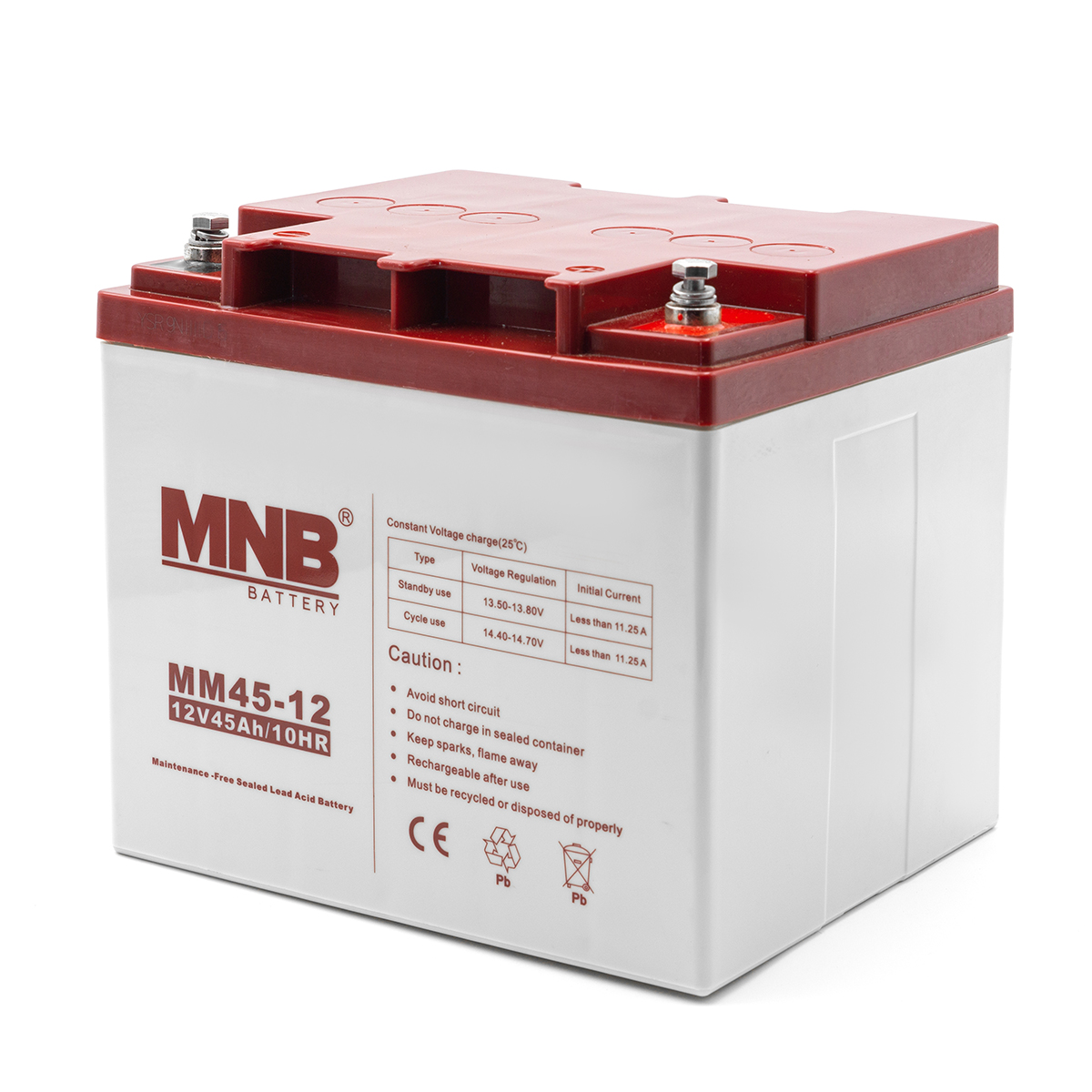 Аккумуляторная батарея MNB Battery MM 45-12 Аккумуляторная батарея MNB Battery MM 45-12