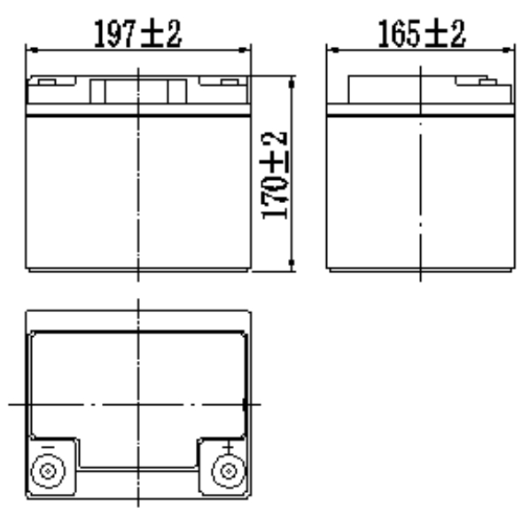 Аккумуляторная батарея MNB Battery MM 45-12 Аккумуляторная батарея MNB Battery MM 45-12