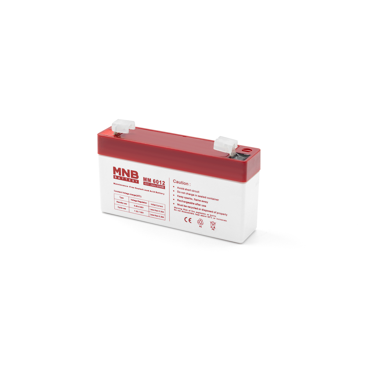 Аккумуляторная батарея MNB Battery MM 6012 Аккумуляторная батарея MNB Battery MM 6012