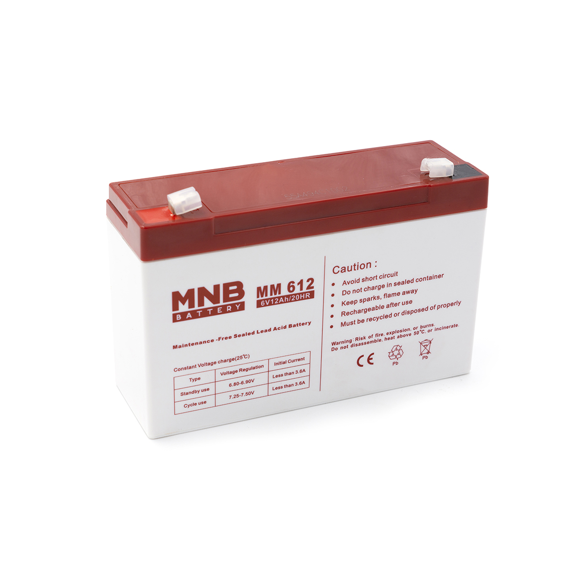 Аккумуляторная батарея MNB Battery MM 612 Аккумуляторная батарея MNB Battery MM 612