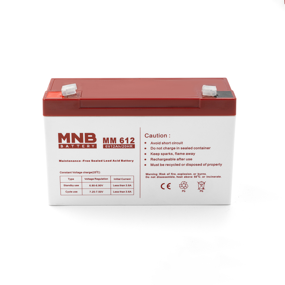 Аккумуляторная батарея MNB Battery MM 612 Аккумуляторная батарея MNB Battery MM 612