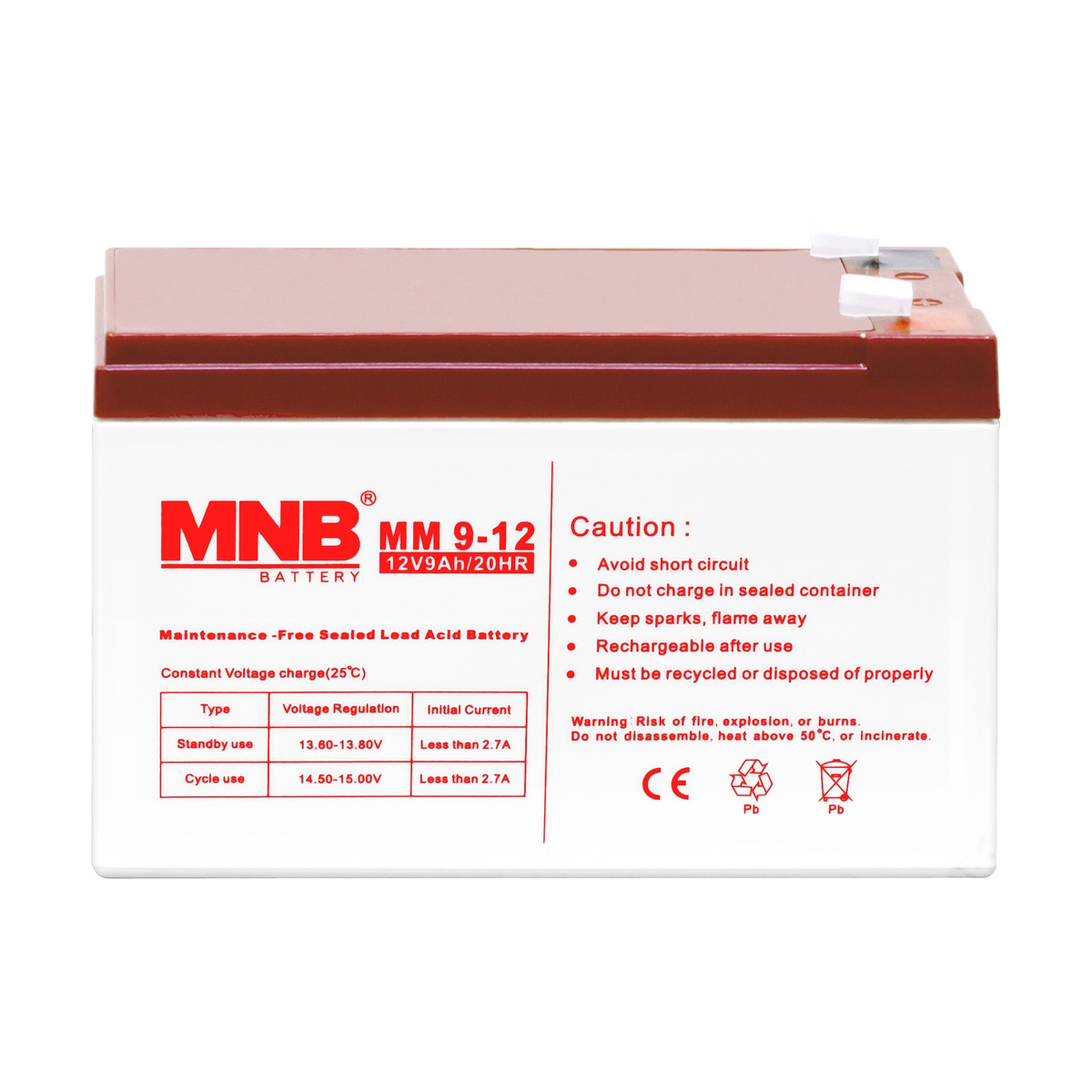 Аккумуляторная батарея MNB Battery MM 9-12 Аккумуляторная батарея MNB Battery MM 9-12