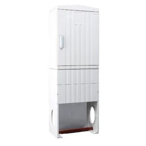 SNR-FFC-8017730-IP54 Стеклопластиковый шкаф напольный с монтажной панелью, 800х1765х320мм, IP54
