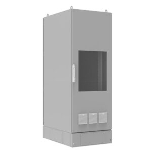 SNR-OFC-388010-200-IP54 Шкаф напольный пылезащищенный 38U глубина 1000мм (принудительная вентиляция)