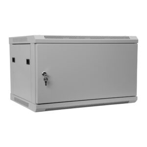 SNR-TWC-6-SF-R-M Шкаф телекоммуникационный настенный 6U, 600х450х370мм (металлическая дверь)