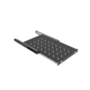 SNR-SHELF-10071-20BS Полка выдвижная для шкафов глубиной 1000мм, (глубина полки 710мм) распределенная нагрузка 20кг, цвет-черный (SNR-SHELF-10071-20BS)