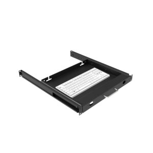 SNR-SHELF-KEYBOARD-350-BS Полка 19" глубиной 350мм для клавиатуры, цвет черный
