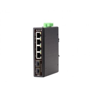 NST NS-SW-4G2X-SP/I индустриальный Ultra PoE коммутатор на 4 порта Din рейка
