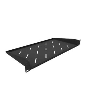 SNR-SHELF-04025-20BC Полка консольная для шкафов глубиной 400мм, (глубина полки 250мм) распределенная нагрузка 20кг, цвет-черный (SNR-SHELF-04025-20BC)