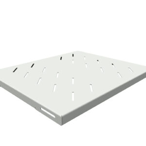 SNR-SHELF-06040-120G Полка стационарная усиленная для шкафов глубиной 600мм, (глубина полки 400мм) распределенная нагрузка 120кг, цвет-серый (SNR-SHELF-06040-120G)