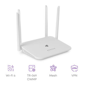 SNR-RT622-G31-G2 Wi-Fi роутер SNR ADVANCE AX21, 802.11a/b/g/n/ac/ax, 4xGE RJ45