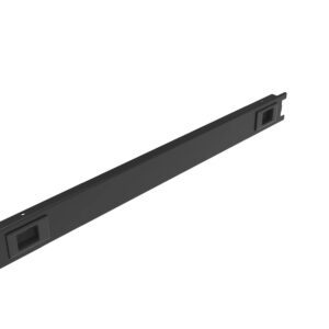 SNR-BP-1U-PL Заглушка 1U в телекоммуникационный шкаф 19", пластиковая защелка, монтаж без инструментов
