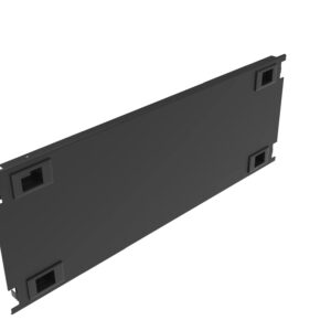 SNR-BP-4U-PL Заглушка 4U в телекоммуникационный шкаф 19", пластиковая защелка, монтаж без инструментов